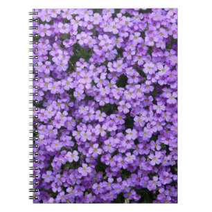 Carnet Fleurs bleues de coussin