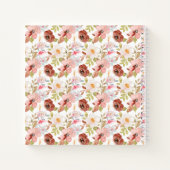 Carnet Fleurs Bohèmes Terroses (Dos)
