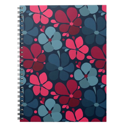 Carnet fleurs boho (Devant)