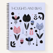 Carnet Fleurs Boho (Devant)