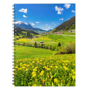 Carnet Fleurs Canton des Grisons de Dandelion, Suisse