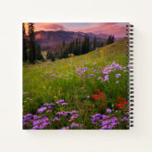 Carnet Fleurs | Colorado Fleur sauvage violet (Dos)