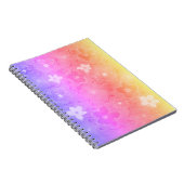 Carnet Fleurs colorées défraîchies (Côté Droit)