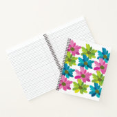 Carnet Fleurs colorées Fleurs (Intérieur)