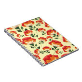 Carnet Fleurs colorées sans couture motif (Côté Droit)