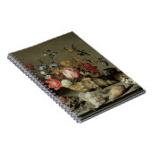 Carnet Fleurs, coquilles et insectes Balthasar van der As (Côté Droit)