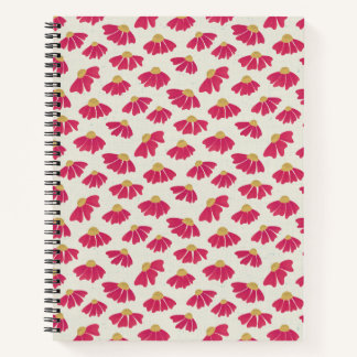 Carnet Fleurs Cosmiques Flottantes