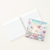 Carnet Fleurs Cosmos et devis (Intérieur)