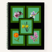 Carnet - Fleurs coupées dans les cadres (Devant)