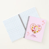 Carnet Fleurs d'amour (Intérieur)