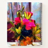 Carnet Fleurs d'amour PM0001 (Dos)