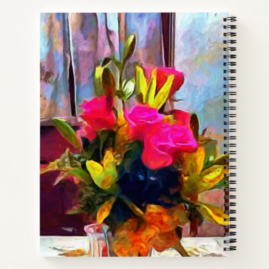 Carnet Fleurs d'amour PM0001 (Dos)