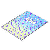 Carnet Fleurs d'Ancolie (Côté gauche)