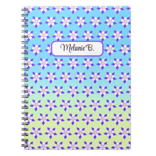 Carnet Fleurs d'Ancolie