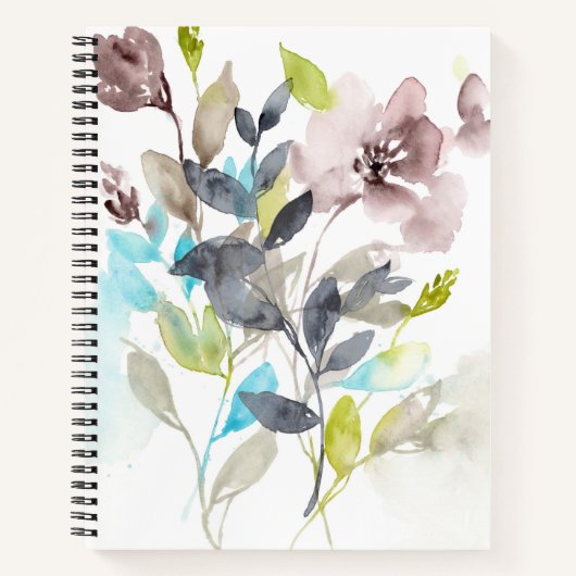 Carnet Fleurs dans le mélange (Devant)