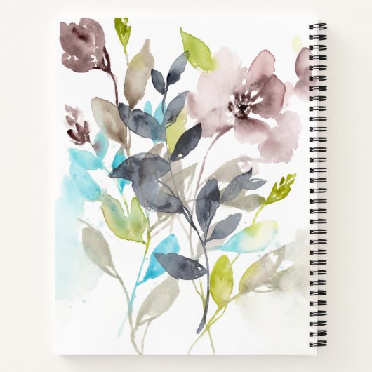 Carnet Fleurs dans le mélange (Dos)