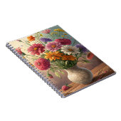 Carnet Fleurs dans le vase (Côté Droit)