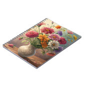 Carnet Fleurs dans le vase (Côté gauche)