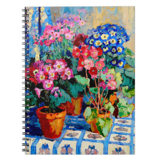 Carnet Fleurs dans les pots de Konstantin Gorbatov