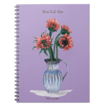 Fleurs dans un vase aquarelle