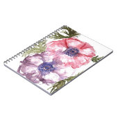 Carnet Fleurs d'aquarelle (Côté gauche)