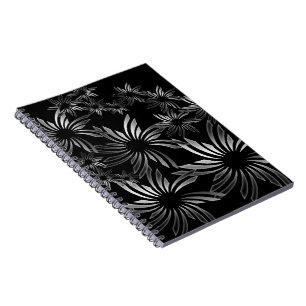 Carnet Fleurs d'argent