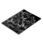 Carnet Fleurs d'argent (Côté gauche)