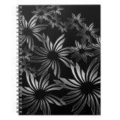 Carnet Fleurs d'argent (Devant)