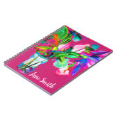 Carnet Fleurs d'art aquarelle florales modernes (Côté gauche)