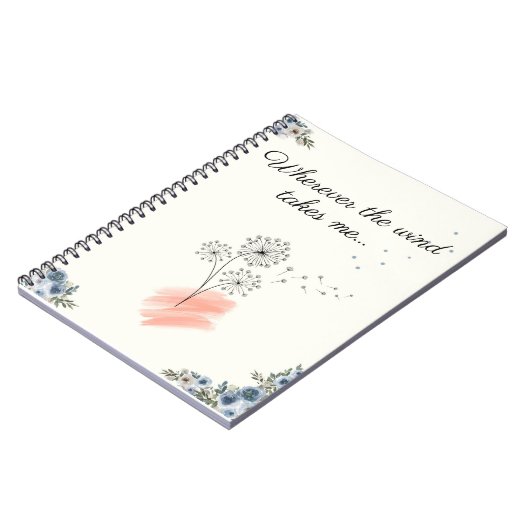 Carnet Fleurs d'art contemporain avec devis (Côté gauche)