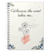 Carnet Fleurs d'art contemporain avec devis (Devant)