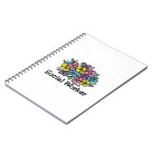 Carnet Fleurs d'assistant social (Côté gauche)