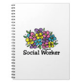 Carnet Fleurs d'assistant social (Devant)