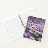 Carnet Fleurs d'aster violet (Intérieur)