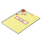 Carnet Fleurs d'automne inspirent l'école (Côté gauche)
