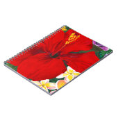 Carnet "Fleurs de Aloha " (Côté gauche)