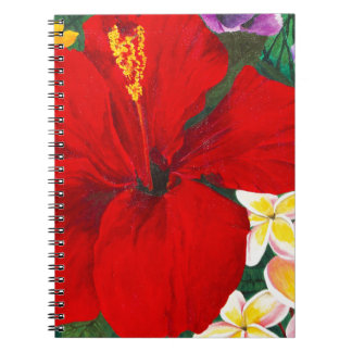 Carnet "Fleurs de Aloha "