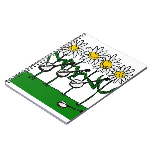 Carnet Fleurs de banjo (Côté gauche)