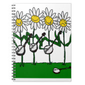 Carnet Fleurs de banjo (Devant)
