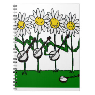Carnet Fleurs de banjo