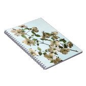 Carnet Fleurs de bois de chien blanc fleurissant (Côté Droit)