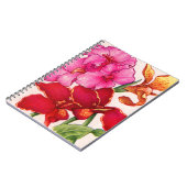 Carnet fleurs de canna (Côté gauche)