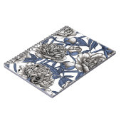 Carnet Fleurs de cendres blanches (Côté gauche)