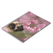 Carnet Fleurs de cerises de carlin (Côté gauche)