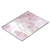 Carnet Fleurs de cerisier (Côté gauche)