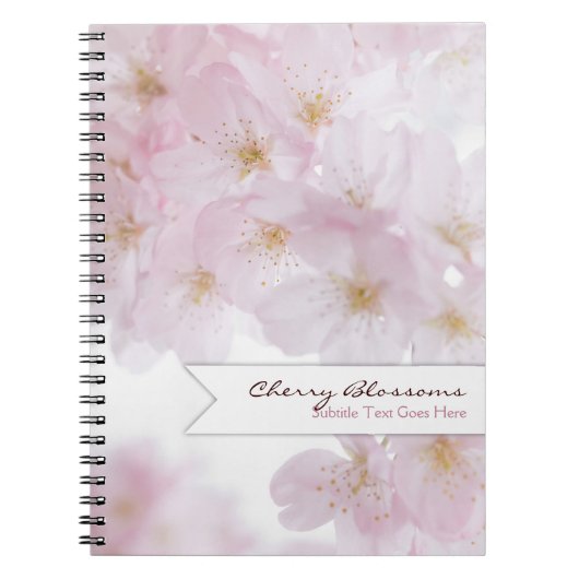 Carnet Fleurs de cerisier (Devant)
