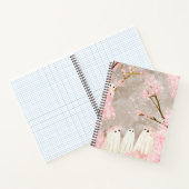 Carnet Fleurs de cerisier Fantômes (Intérieur)