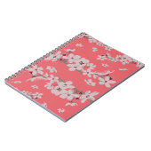 Carnet Fleurs de cerisier flottantes (Côté gauche)