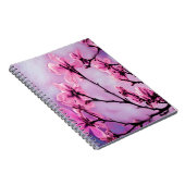 Carnet Fleurs de cerisier roses (Côté Droit)