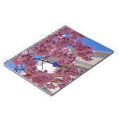 Carnet Fleurs de cerisier Sakura Americana (Côté gauche)